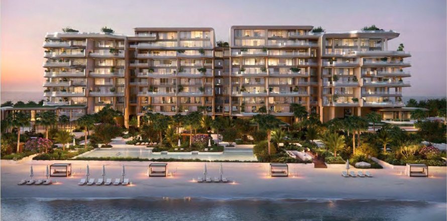 Dupleks di Palm Jumeirah, Dubai, UAE 4 bilik tidur, 612.97 meter persegi № 757960