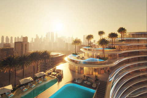 Lakás itt: Business Bay, Dubai, EAE, 39 m², azonosító: 734118 - fénykép 4