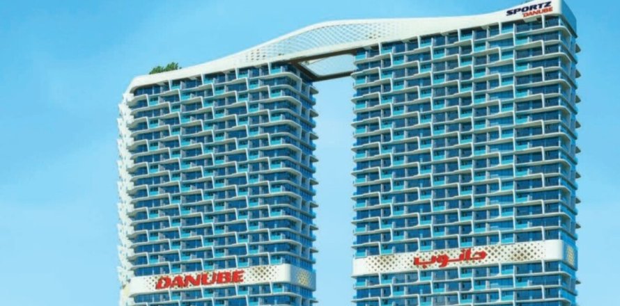 Квартира в Dubai Sports City, Дубай, ОАЭ 1 комната, 37м2 № 728532
