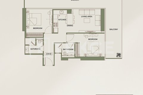 Huoneisto Majan, Dubai, Arabiemiraatit 2 makuuhuonetta, 117 m2 № 659701 - kuva 14