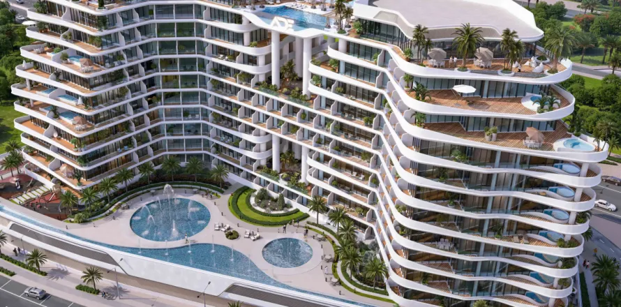 Appartamento a Dubai, EAU 53 mq. № 729161