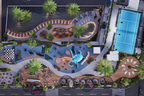 Lägenhet till försäljning i Dubai, UAE 2 sovrum, 105 kvm Nr. 619607 - fotografi 13