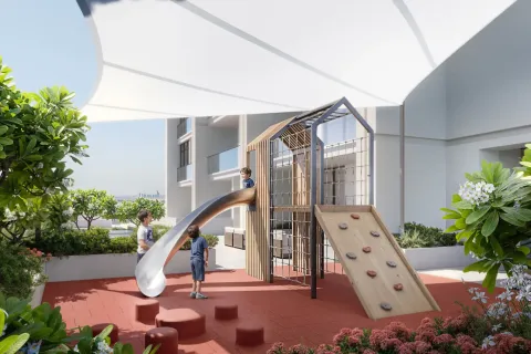 Apartmen di Dubai Sports City, UAE 1 bilik, 43.41 meter persegi № 752919 - foto 7