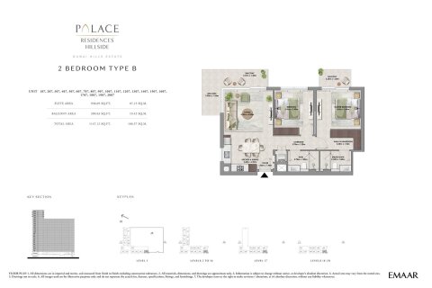 Apartment til salg i Dubai, UAE 1 soveværelse, 63 kvm № 704823 - foto 16