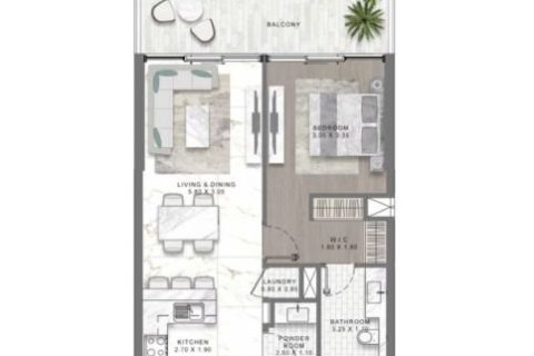 آپارتمان برای فروش در  Mohammed Bin Rashid City، Dubai، امارات متحده عربی  1 خوابه ، 71 متر مربع ، شماره 704820 - تصویر 14