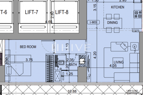 Apartment sa Dubai Science Park, UAE 1 silid-tulugan, 80.2 sq.m. № 544581 - larawan 7