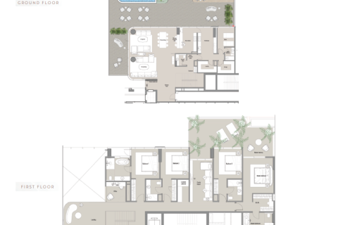 Huoneisto Palm Jumeirah, Dubai, Arabiemiraatit 1 makuuhuone, 237 m2 № 689899 - kuva 5