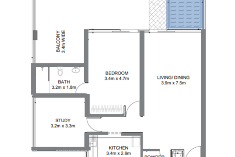 Apartamento para venda em Al Marjan Island, Ras Al Khaimah, EAU 1 quarto, 43 m2 № 689900 - foto 5