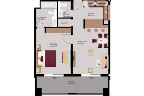 Appartement à vendre à Jumeirah Village Circle, Dubai, EAU 1 pièce, 45 m2 № 732556 - photo 3