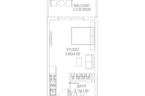 Apartamento para venda em Al Warsan, Dubai, EAU 1 quarto, 37 m2 № 732559 - foto 7