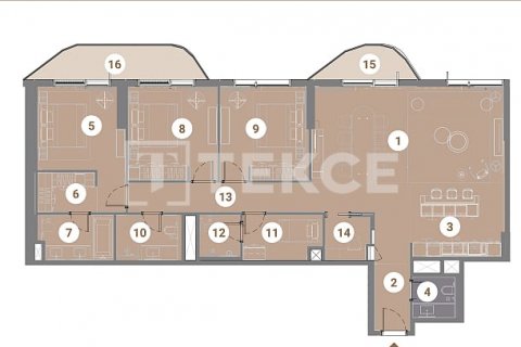 Apartament na sprzedaż w Dubai, ZEA 2 sypialnie, 111 mkw., nr 583130 - zdjęcie 30