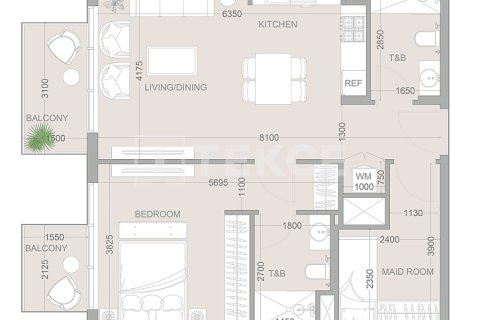 Apartment in Jumeirah Village Circle, Dubai, UAE 1 bedroom, 74 sq.m. № 659366 - photo 15
