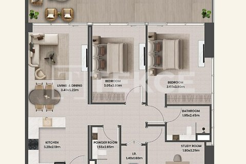 Διαμέρισμα σε Majan, Dubai, ΗΑΕ 1 δωμάτιο, 42 τ.μ. Αρ. 730792 - φωτογραφία 16