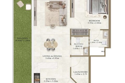 Wohnung zum Verkauf in Al Warsan, Dubai, VAE 1 Schlafzimmer, 84 m2 Nr. 730789 - Foto 11