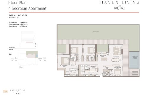 Διαμέρισμα σε Dubai, ΗΑΕ 1 υπνοδωμάτιο, 98 τ.μ. Αρ. 704415 - φωτογραφία 16