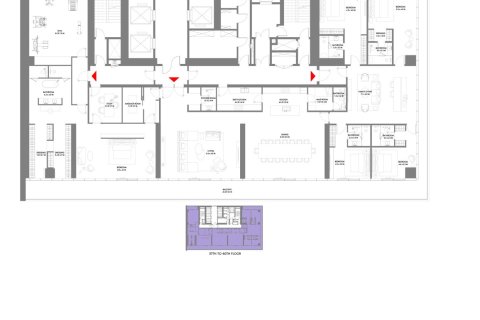 Müüa korter asukohaga Dubai Harbour, AÜE: 1 magamistoaga, 100 m² Nr 704413 - pilt 16