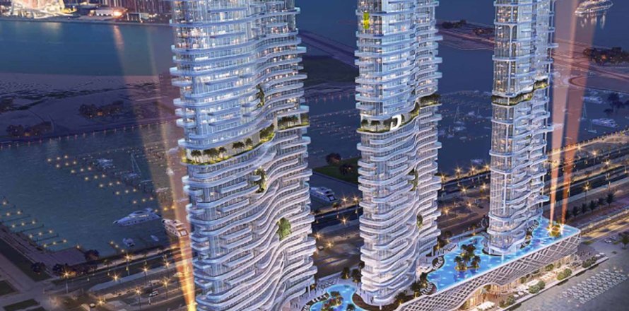 Leilighet i Dubai Harbour, Dubai, Emiratene 2 soverom, 149.9 kvm nr. 753355