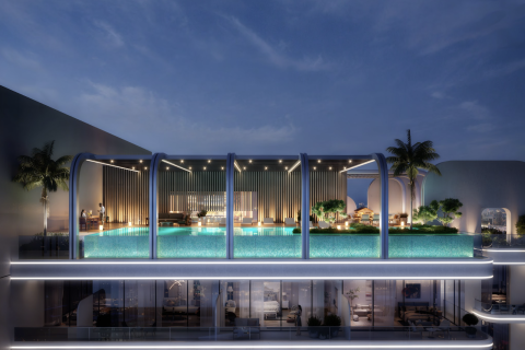Apartemen di Dubai, UEA 1 kamar tidur, 59 m2 nomor 662148 - foto 5