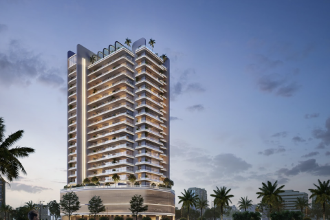Apartemen di Dubai, UEA 1 kamar tidur, 59 m2 nomor 662148 - foto 2