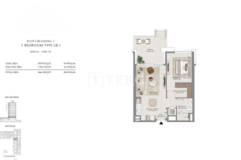 Müüa korter asukohaga Dubai, AÜE: 2 magamistoaga, 112 m² Nr 680539 - pilt 22