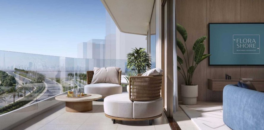 Apartment in Flora Shore Beachfront Residences in Dubai, UAE 2 bedrooms, 91.6 sq.m. № 647271