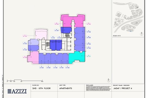 Leilighet til salgs i Al Jaddaf, Dubai, Emiratene 1 soverom, 59 kvm Nr. 754322 - Foto 10