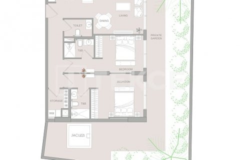Apartament në Jumeirah Village Circle, Dubai, Emiratet e Bashkuara Arabe 1 dhomë gjumi, 71 m2. № 584860 - Foto 21