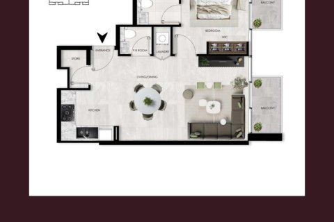 Apartamento para venda em Mohammed Bin Rashid City, Dubai, EAU 1 quarto, 64 m2 № 704376 - foto 14