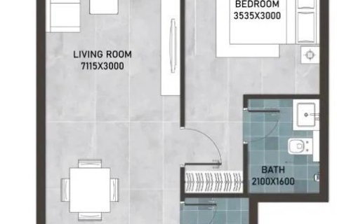 Appartement te koop in Dubai, VAE 1 slaapkamer, 76 vr.m., nr 645210 - foto 13