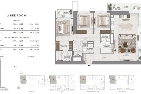 Appartamento in vendita a Dubai, EAU 2 camere da letto, 107 mq. № 646107 - foto 17