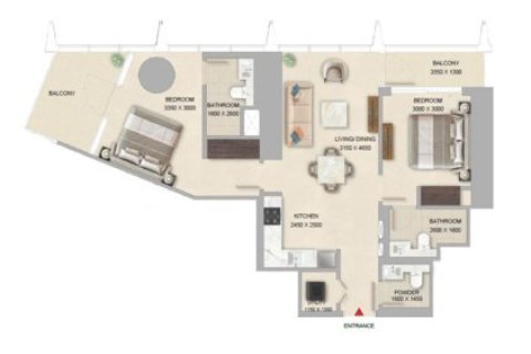 Appartement à vendre à  Dubai, EAU 1 chambre, 54 m2 № 704328 - photo 9