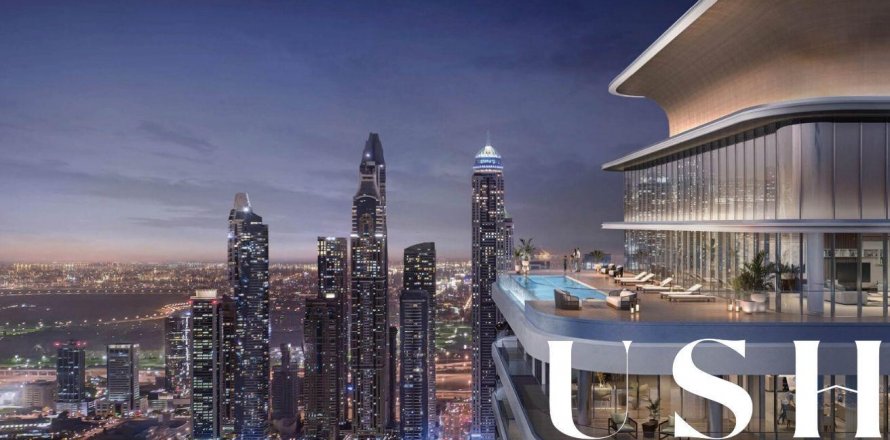 Byt v Dubai Harbour, Dubai, SAE 2 ložnice, 128 m² Č.: 629063