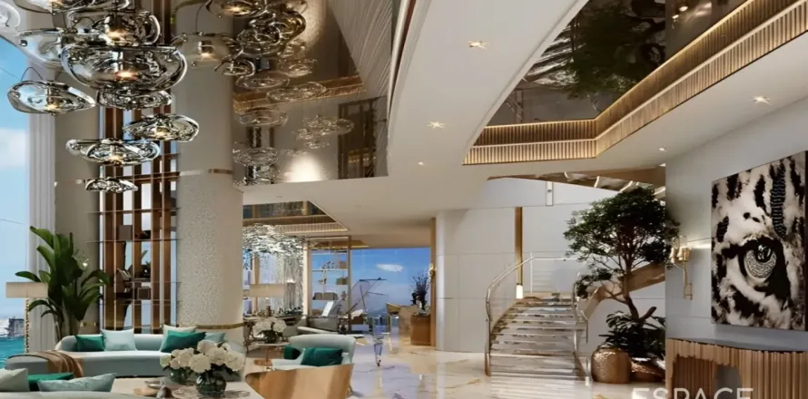 Dubai Harbour, UAE의 아파트 침실 3개, 200제곱미터 번호 649539