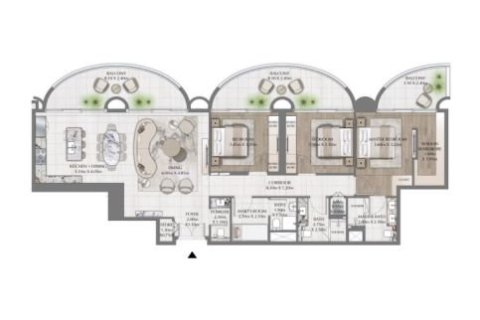 Apartament na sprzedaż w Downtown Dubai (Downtown Burj Dubai), Dubai, ZEA 1 pokój, 44 mkw., nr 704559 - zdjęcie 18