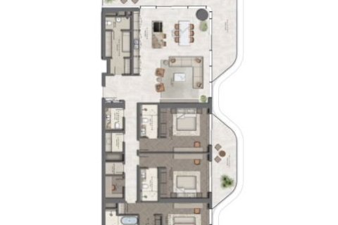 Apartament në Saadiyat Island, Abu Dhabi, Emiratet e Bashkuara Arabe 1 dhomë gjumi, 95 m2. № 704558 - Foto 11