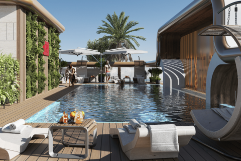 Apartman u Dubai, UAE 75 m2, 1 spavaća soba Br. 729802