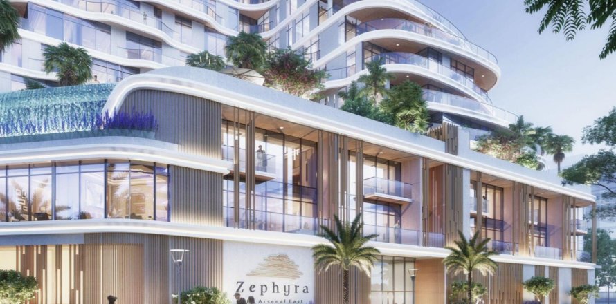 Apartemen di Dubai, UEA 1 kamar tidur, 82.81 m2 nomor 752875