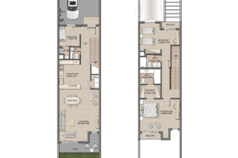 Mina Al Arab, Ras Al Khaimah, BAE’de satılık sıra ev 2 yatak odası, 171 m&sup2; No 689878 - fotoğraf 12