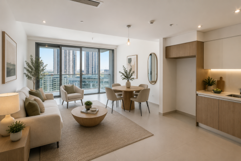 Apartamento para arrendamento em Dubai Creek Harbour (The Lagoons), Dubai, EAU 2 quartos, 121.39 m2 № 750326 - foto 5