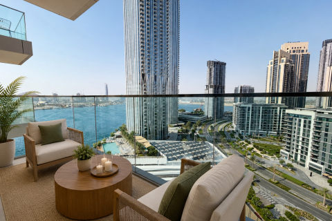 Apartemen di Dubai Creek Harbour (The Lagoons), Dubai, UEA 2 kamar tidur, 121.39 m2 nomor 750326