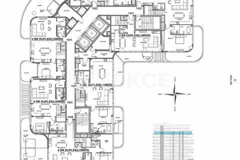Apartament de vânzare în Dubai, EAU 2 dormitoare, 99 mp. №716117 - poză 23