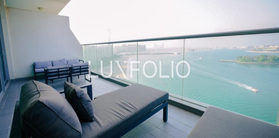 דירה ב Palm Jumeirah, Dubai, איחוד האמירויות 1 חדר שינה, 106 מ"ר מספר 628304