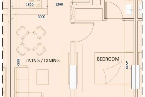 Penthouse v Dubai, SAE 1 spálňa, 54 m2 č. 603926 - Fotografia 10