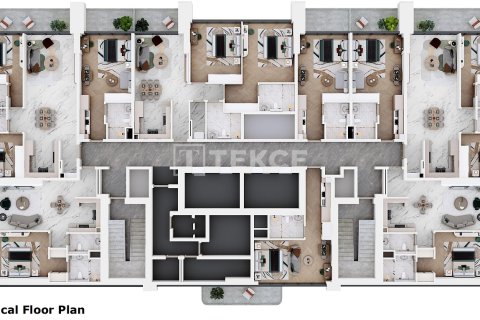 Apartament de vânzare în Dubai Sports City, Dubai, EAU 2 dormitoare, 107 mp.  №646110 - poză 17