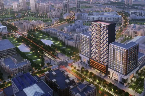 Byt v Jumeirah Village Circle, Dubai, SAE 1 ložnice, 57 m² Č.: 712598 - fotografie 2