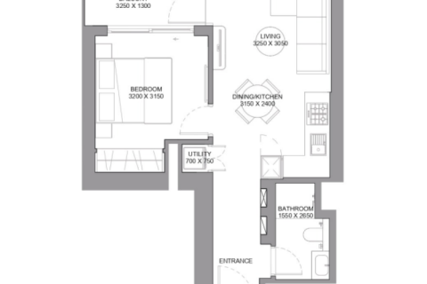 Apartman u Motor City, Dubai, UAE 1 spavaća soba, 50 m2 Br. 732792 - fotografija 4