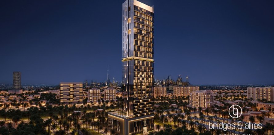 דירה ב Jumeirah Village Circle, Dubai, איחוד האמירויות 1 חדר שינה, 77 מ"ר מספר 694847