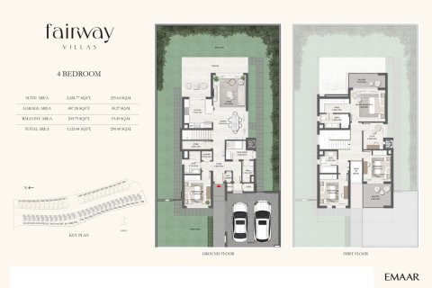 Villa til salgs i Dubai South (Dubai World Central), Dubai, Emiratene 3 soverom, 278 kvm Nr. 704627 - Foto 8