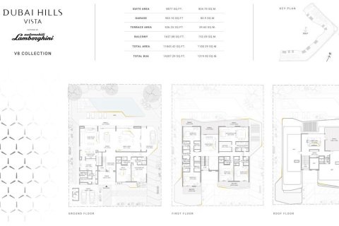 Willa na sprzedaż w Dubai Hills Estate, Dubai, ZEA 6 sypialnie, 1173 mkw., nr 704630 - zdjęcie 9