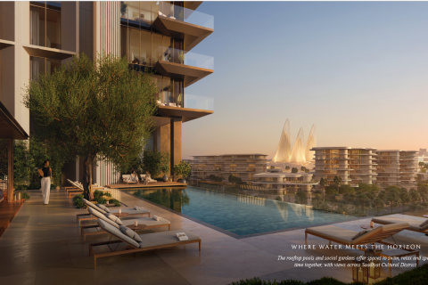 Wohnung zum Verkauf in Saadiyat Island, Abu Dhabi, VAE 1 Schlafzimmer, 70 m2 Nr. 763199 - Foto 6